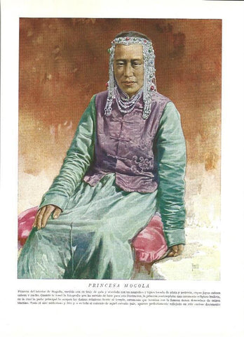 LAMINA 36565: Princesa mogola