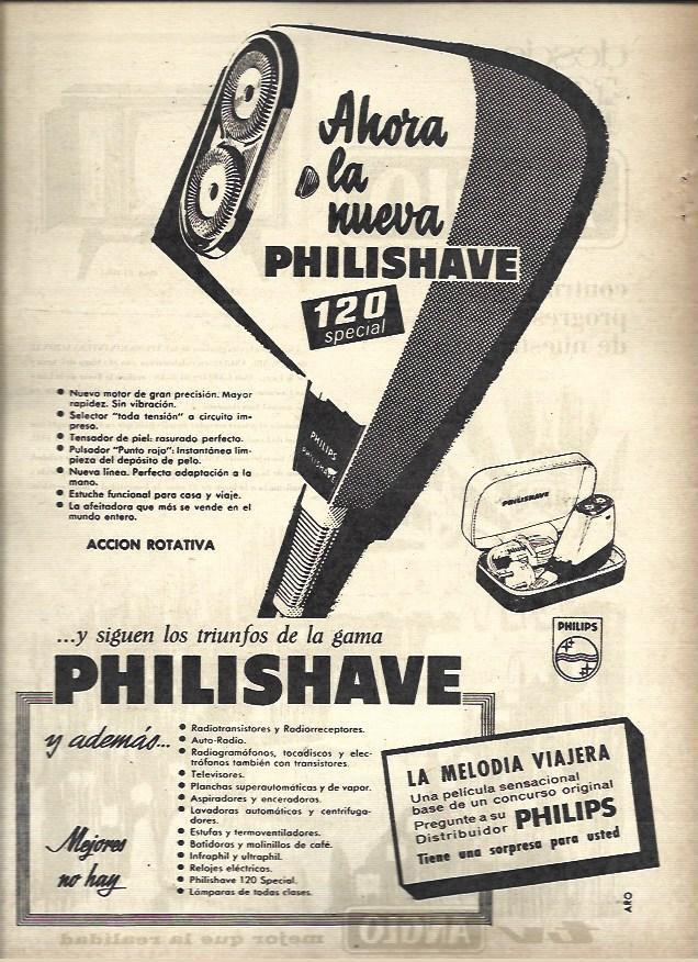 LAMINA 36614: Publicidad de Philishave