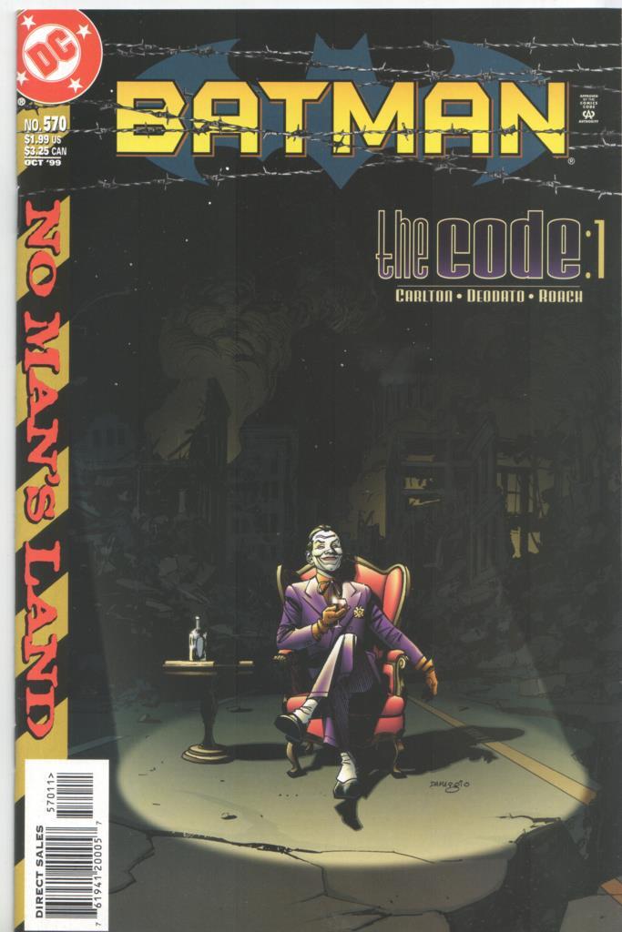BATMAN numero 570: the code