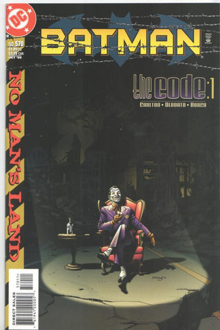 BATMAN numero 570: the code