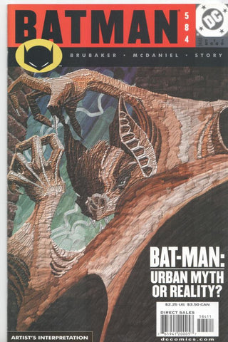 BATMAN numero 584: Urban Myth or reality