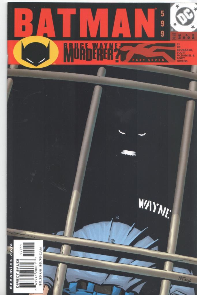 BATMAN numero 599: Front the Inside Out