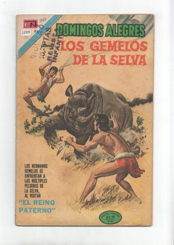 Domingos Alegres numero 1027: Los gemelos de la selva