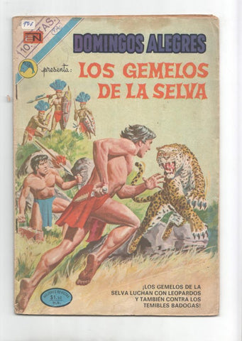 Domingos Alegres numero 0976: Los gemelos de la selva