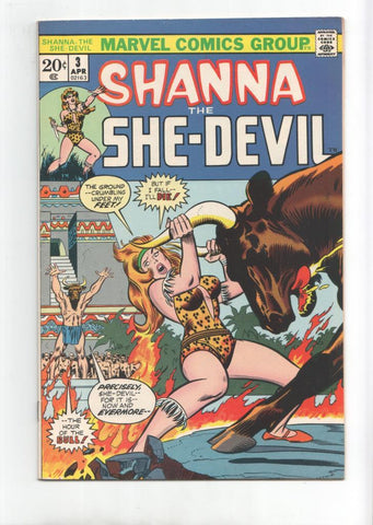 Shanna the She-Devil numero 03: The Moon of the Fear Bulls