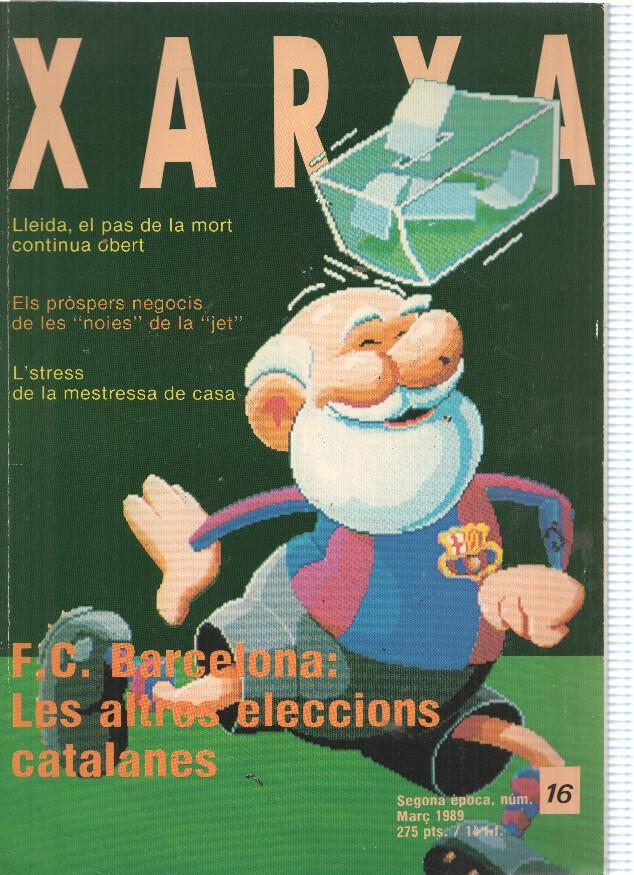 Xarxa segona epoca numero 16, marzo 1989