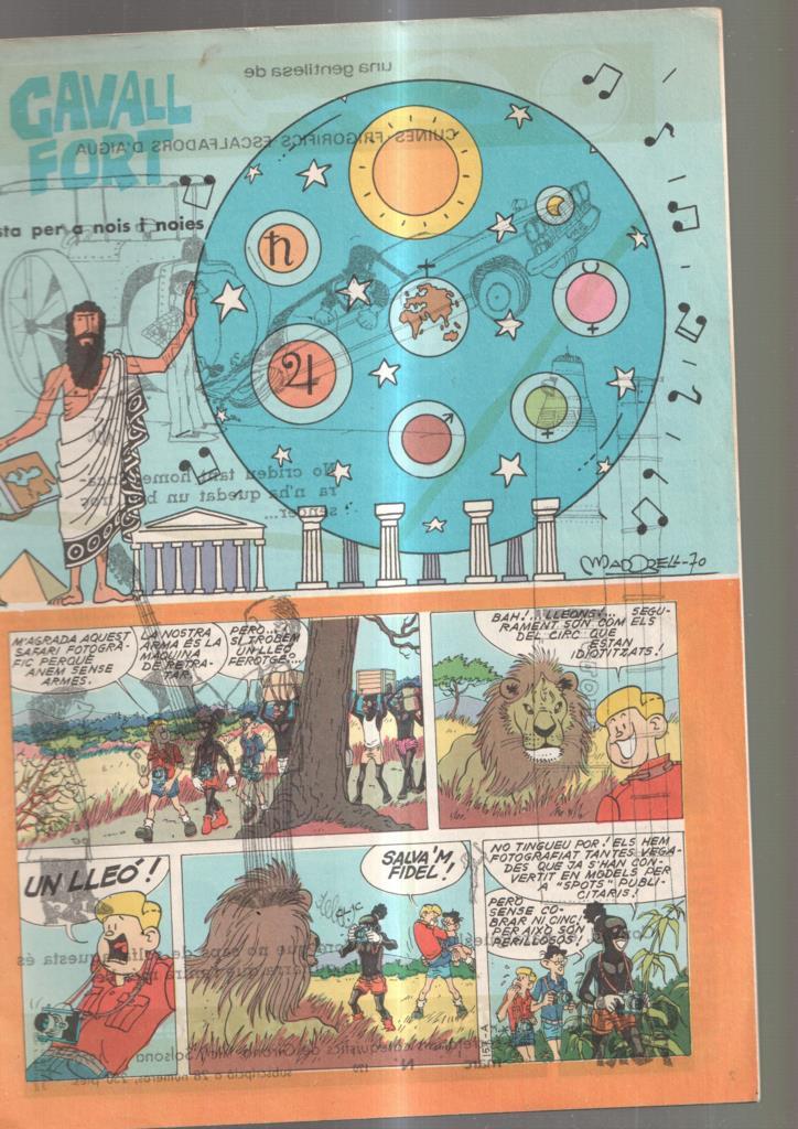 Cavall Fort numero 170, marzo 1970 : El Mon de cada dia- Alfabet de Guillem 