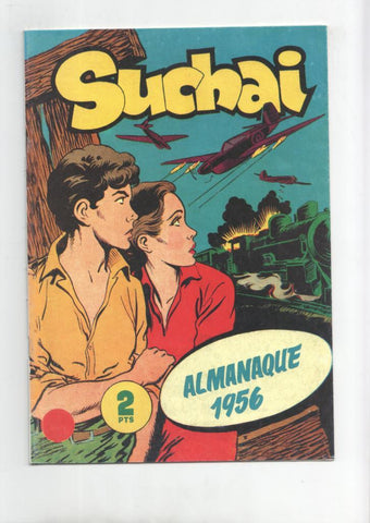 Facsimil: Suchai almanaque 1956: Pescador submarino