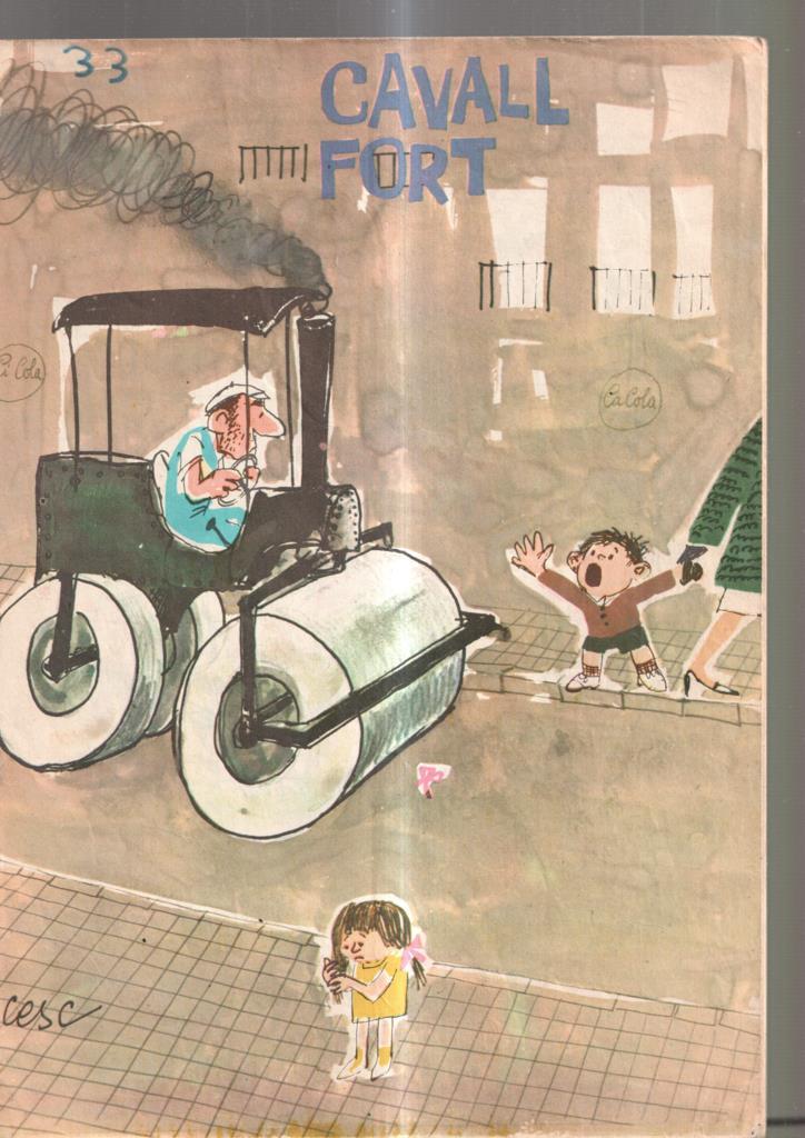 Cavall Fort numero 033, 1961: Pitof- La patrulla dels castors- La conquesta de 