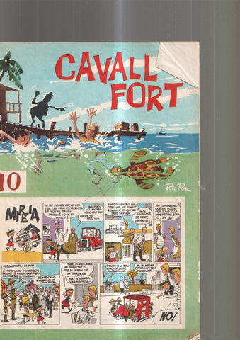 Cavall Fort numero 010, 1961: Jocs valents- Un crit en la boscuria- Dic Bannion ens