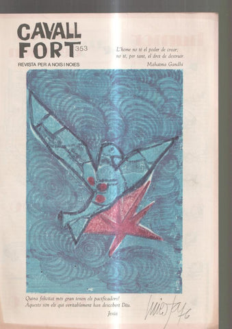 Cavall Fort numero 353, abril 1977: Les aventures de Benet Tallaferro, el circ 