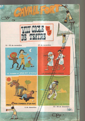 Cavall Fort numero 187, novembre 1970: VIII cicle de teatre- Els bruixots de