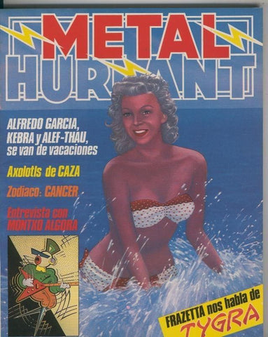 Revista Metal Hurlant numero 17: Entrevista con Frank Frazetta