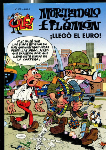  Ole numero 159: Mortadelo y Filemon: Llego el euro (3ª edicion)