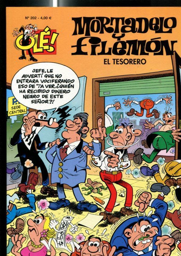 Coleccion Ole numero 202: Mortadelo y Filemon: El tesorero (1ª edicion)