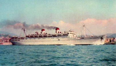 POSTAL PV11089: Transatlantico Conde Grande y Conte Biancamo