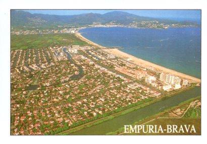 POSTAL PV11636: Vista aerea Empuria Brava PV11636