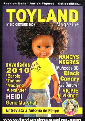 POSTAL PV11644: Toyland Magazine nº 8 diciembre 2009