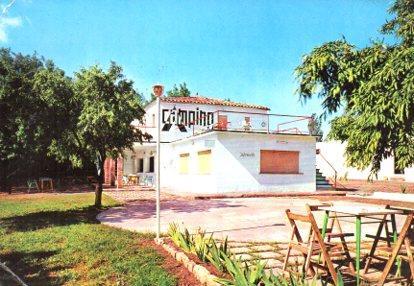 POSTAL PV11650: Camping Gaset, Tremp