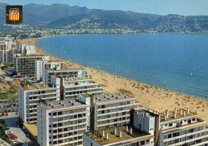 POSTAL PV11619: Vista de la bahia de Roses PV11619