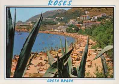 POSTAL PV11690: Playa de La Almadraba, Roses  PV11690