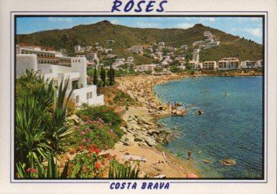 POSTAL PV11694: La policroma belleza de Canyelles Petites en Roses PV11694
