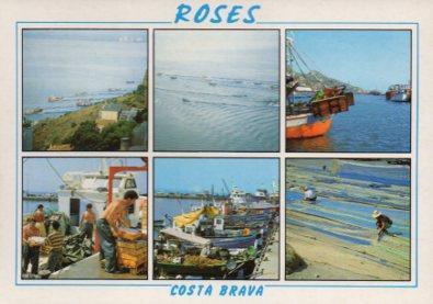 POSTAL PV11696: La pesca en Roses, Costa Brava  PV 11696