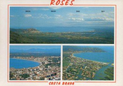 POSTAL PV11698: Diversas vistas de Roses, Costa Brava  PV11698