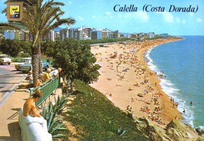 POSTAL PV11665: Vista parcial de Calella, Costa Dorada