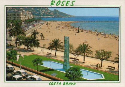 POSTAL PV11670: Monumento al pescador, Roses