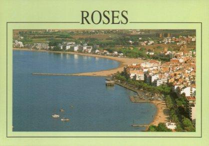 POSTAL PV11673: Vista general playa de Roses PV11673
