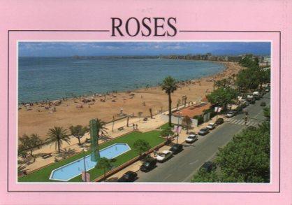 POSTAL PV11674: Platja i passeig de Roses PV11674
