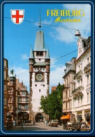 POSTAL PV11505: Freiburg Martinstor