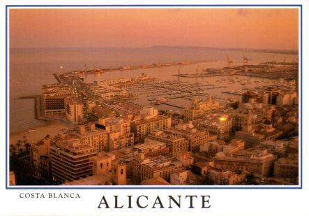 POSTAL PV11508: Alicante vista parcial