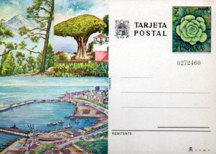 POSTAL PV11516: Tarjeta postal de Correos vista del Puerto de Sta. Cruz
