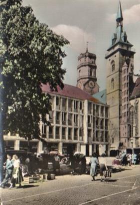POSTAL PV11554: Stuttgart Stiftskirche