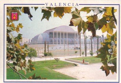 POSTAL PV11583: Palacio de la Musica, Valencia