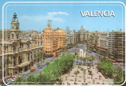 POSTAL PV11582: Plaza del Pais Valencia, Valencia