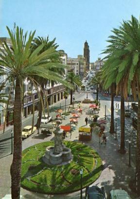 POSTAL PV11604: Plaza de Cairasco en Las Palmas de Gran Canaria
