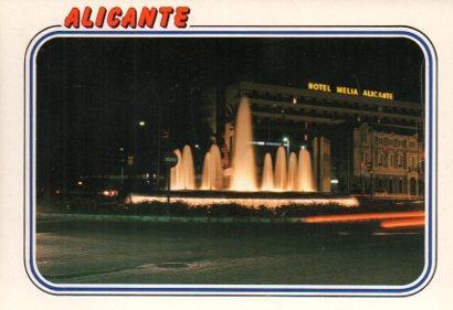 POSTAL PV11579: Plaza del Mar, Alicante
