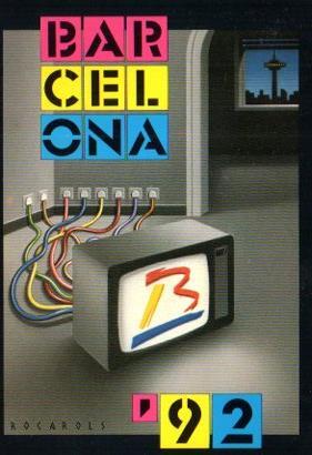 POSTAL PV11565: Barcelona 92 de Albert Rocarols