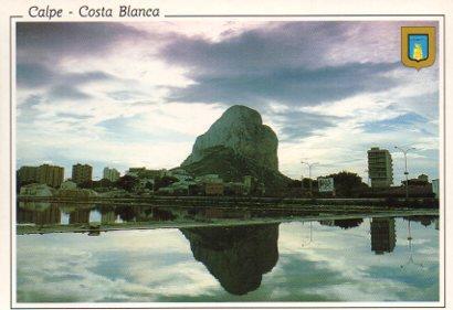 POSTAL PV11580: Peñon de Ifach, Calpe