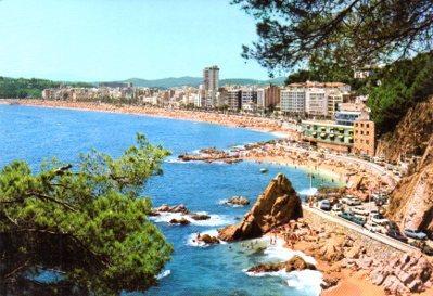 POSTAL PV11841: Vista de Lloret de Mar