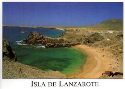 POSTAL PV11854: Playas de Papagayo, Lanzarote