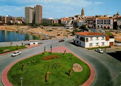 POSTAL PV11855: Detalle del puerto de Palamos