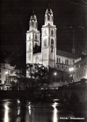 POSTAL PV11856: Zurich. Grossmunster