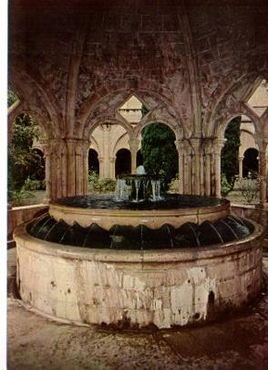 POSTAL PV11859: Reial Monestir de Poblet, surtidor