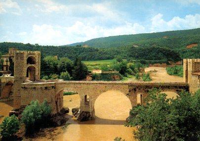 POSTAL PV11862: Besalu detalle, Gerona