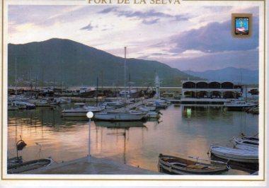 POSTAL PV11823: Barcas en Port de la Selva, Costa Brava