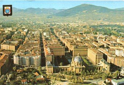 POSTAL PV11833: Vista aerea de Pamplona